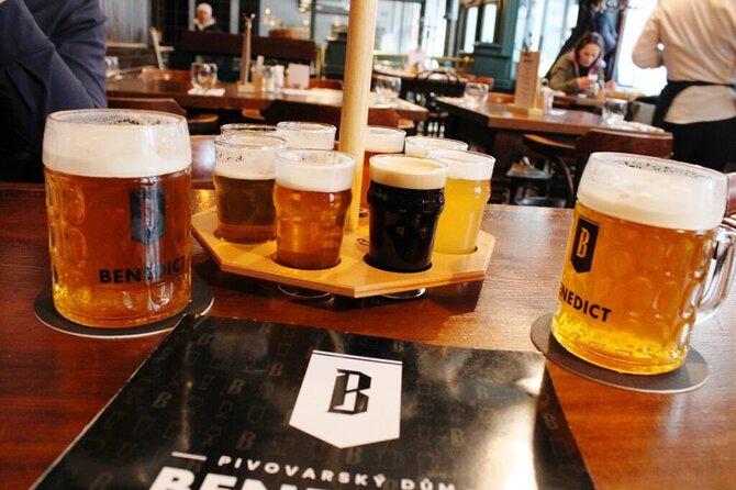 Prague Beer Tasting - 8 types of Czech beer included - Timing and practical details: make it easy on yourself