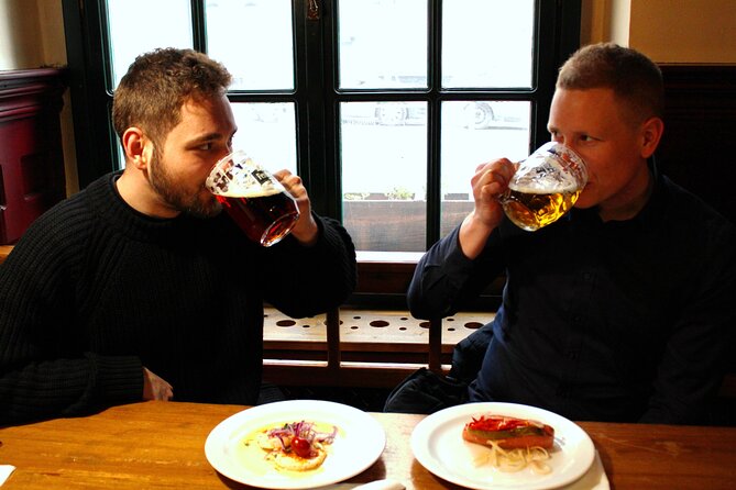 Prague Beer Tasting - 8 types of Czech beer included - The beer line-up: classic Czech lagers, seasonal specials, and fruity modern twists