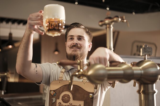 Prague Pilsner Urquell Experience with 3 Free Beer Tastings - Wheelchair Accessibility and Transit-Friendly Location