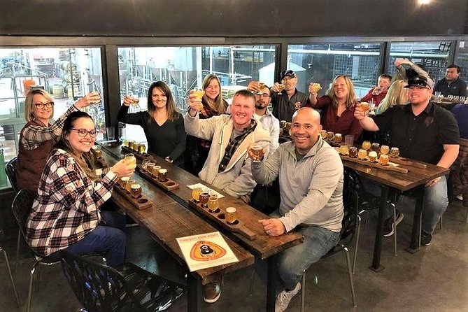 Premier Distillery & Craft Brewery Bus Tour with 9+ Tastings - Ending at Big Machine Brewery & Distillery: the last pours