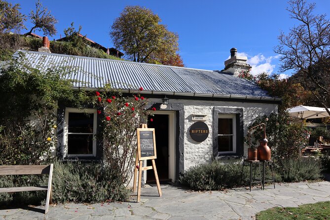 Queenstown Gin, Wine & Beer Tour | Adults Only - Amisfield Winery Cellar Door: Central Otago Wines in a Dramatic Stone Setting