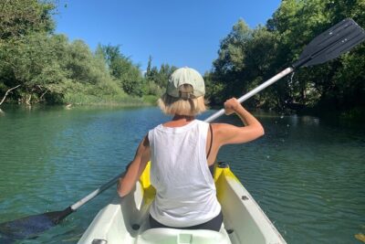 Safari kayak adventure w BBQ & Beer - Getting to the start in Mostar (and why the 10:00 start helps)
