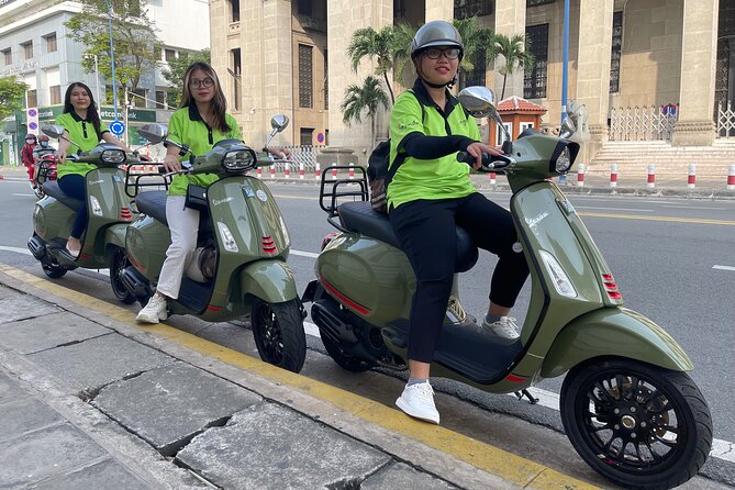 Saigon: City Unseen Highlights 2h Tour | Opt: Ao Dai Riders - Stop 4: Notre-Dame Cathedral and the Central Post Office Moment