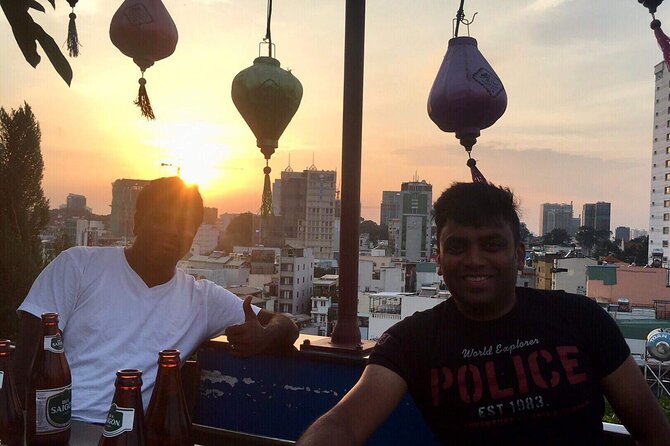 Saigon Night Street Food and Craft Beer Tour by Vespa Scooter - Your First Stops: Street Food Meets the Beer Mood
