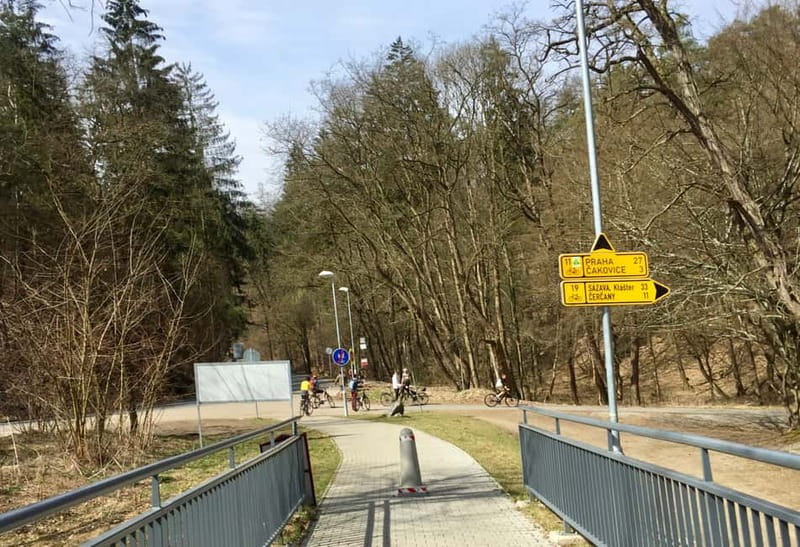 Self-Guided Bike Tour to Unetice Brewery - The ride starts with big Prague views: Letná or Stromovka