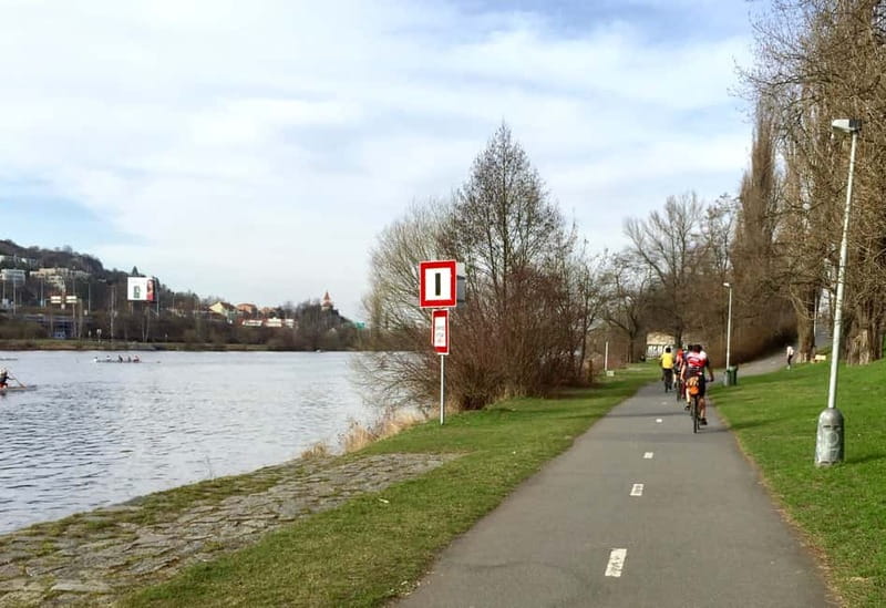 Self-Guided Bike Tour to Unetice Brewery - Through the Únětice Stream Valley: forest riding without the drama