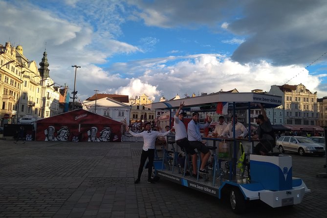 Sightseeing Tour in the Czech Republic: Beer Bike in Pilsen - How the Beer Bike Tour Runs in Pilsen