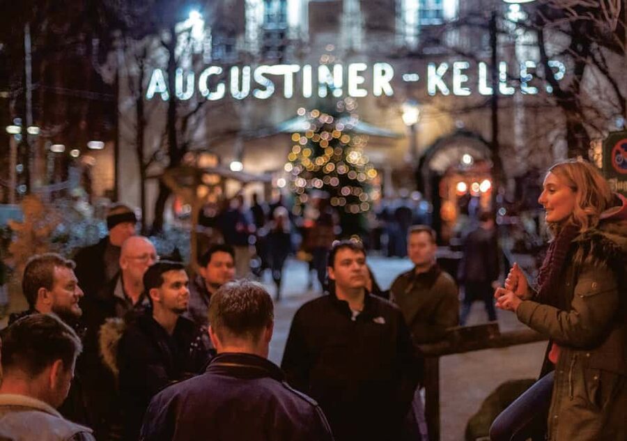 Size Matters Beer Tour Munich - The Beer Halls and Gardens: How the Night Typically Flows
