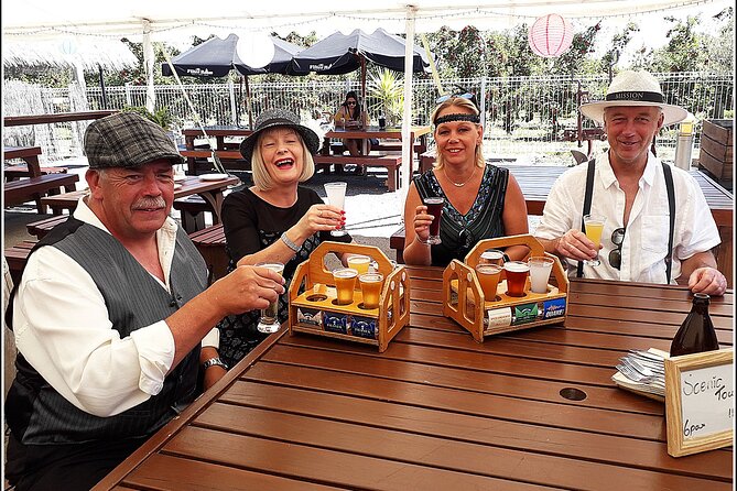 Small group - Napier Premium Winery , Beer & Cider + 5.5h to 6h. - Stop-by-stop pacing: from winery history to brewery glasses
