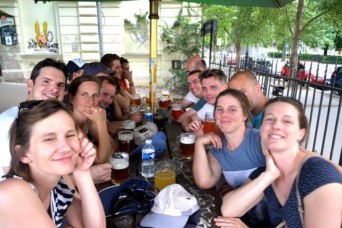 Sunny Beer garden tour - Letná Burger Lunch Before the Beer Stops