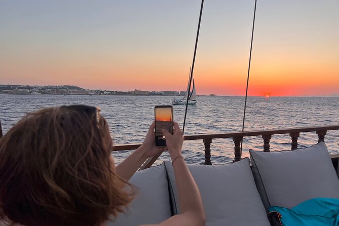 Sunset Cruise with Greek BBQ & Unlimited Aperol Spritz, Beer Wine - Price and value check for a $48.39 evening
