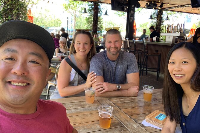 Tampa Heights Private Brewery Tour by Custom Golf Cart - Stop 3: Common Dialect Beerworks for family, dogs, and relaxed patio time