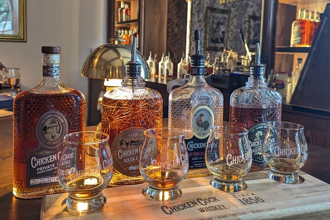 Taste of Bardstown Bourbon & Beer Walking Tour - Chicken Cock Whiskey Tasting Room: a flight built just for the group