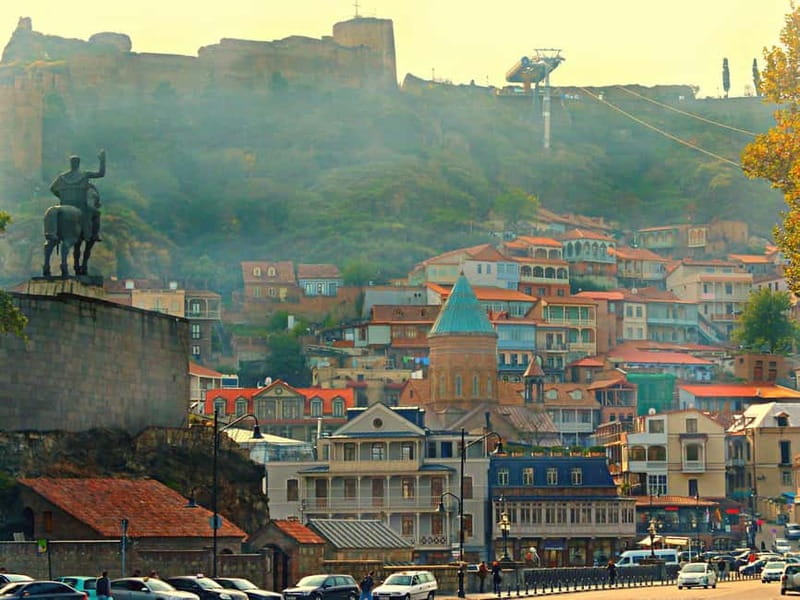 Tbilisi: Sightseeing Tour, Wine or Beer Tasting, & Cable Car - Deda Ena Park and what to do after you’re done