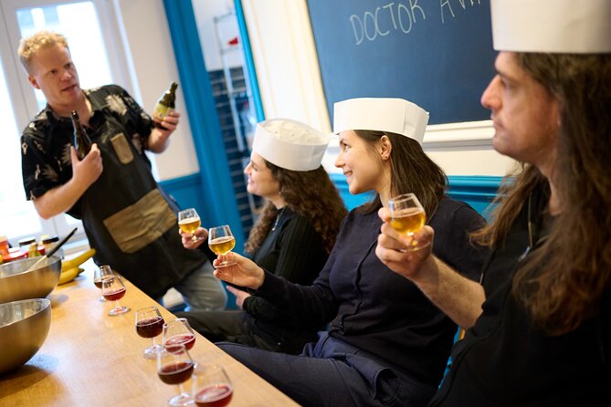 Tipsy Waffle Workshop with Beer Tasting - Brussels at 4:30 pm: a simple way to spend two hours