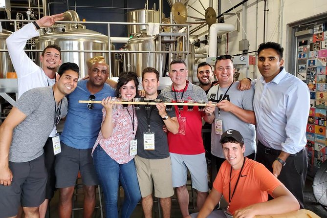 Toronto: Craft Brewery Tour - Stop 1: brewery tour and tasting flight with notes (the palate warm-up)