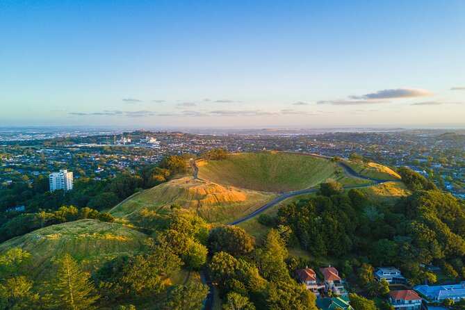 Ultimate Auckland Experience Full Day Tour with Brewery Lunch - Sky Tower below you: the only city stop you pay for later