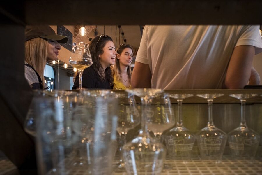 Vienna: Craft Beer Tasting Experience with Local Snacks - Inside Vienna’s 1st District brewery setting