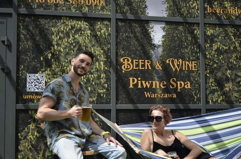 Warsaw: Beer Bath Experience (Sauna, Bath & Degustation) - How the 90 minutes work: infrared heat, beer soak, straw cooldown