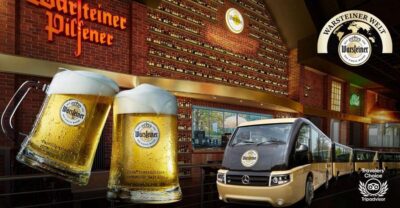 Warstein: Warsteiner World Brewery Tour - The 360° Rotarium theatre: how they tell the story without boredom