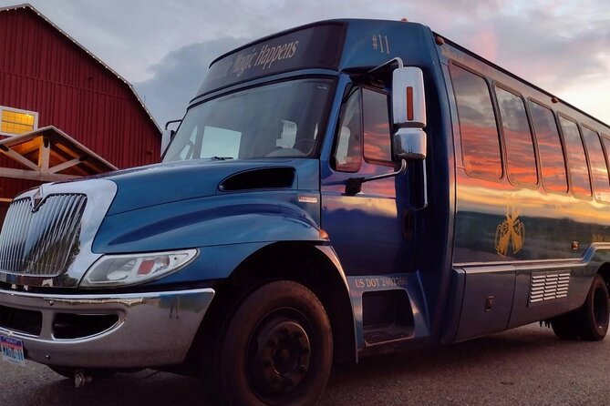 West Michigan Wine and Brewery Join in Day Tour - A 12-person wine and brewery loop from Walker