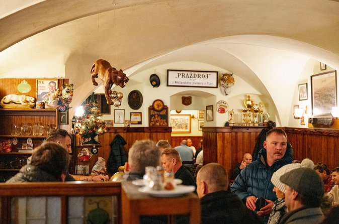 Where Czechs Drink Beer: A Short Tour and Beer Experience - PULT to finish: modern taps, still loyal to Czech lagers