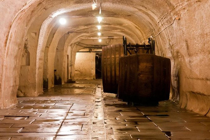WINE, FOOD & BEER TOUR from Prague to PILSEN - Pilsner Urquell Brewery: Brew House, Cellars, and Real Beer Scale