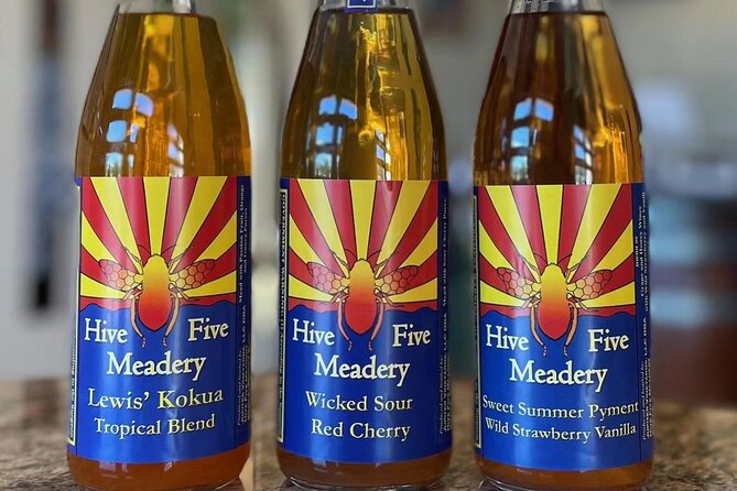 Wine & Mead Tasting, Distillery and Brewery Tour with Lunch - Lunch in Kingman: included and actually satisfying