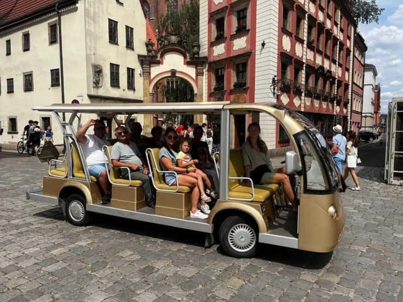 Wroclaw: NO LIMIT BEER City Tour Sightseeing By Golf Cart - What you actually see: a route packed with Wrocław highlights