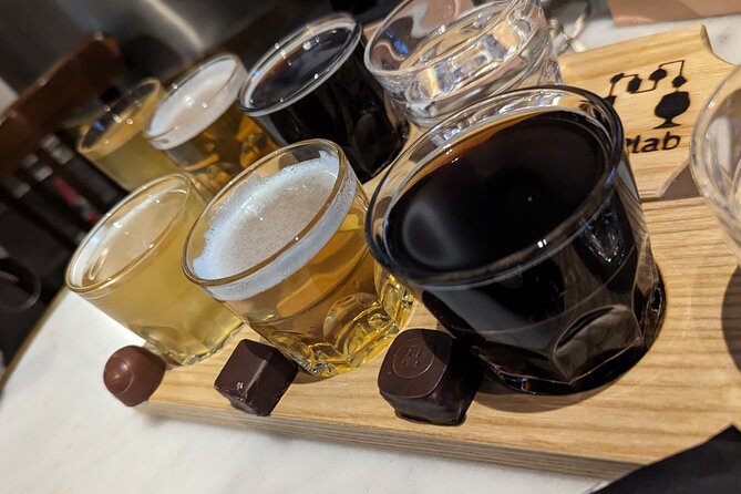 Zurich Beer & Chocolate Tour – Craft Beers & Swiss Chocolates - The 8 beer tastings: small pours that actually teach you something